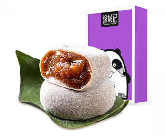 【新品到货】四川特产锦城记三大炮272g 【黑糖话梅味】成都名小吃 红糖糍粑 传统糕点心 麻薯零食